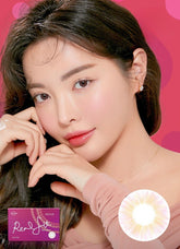 LENS ME Real Fit Pink Monthly Colored Contacts (2 Pack)